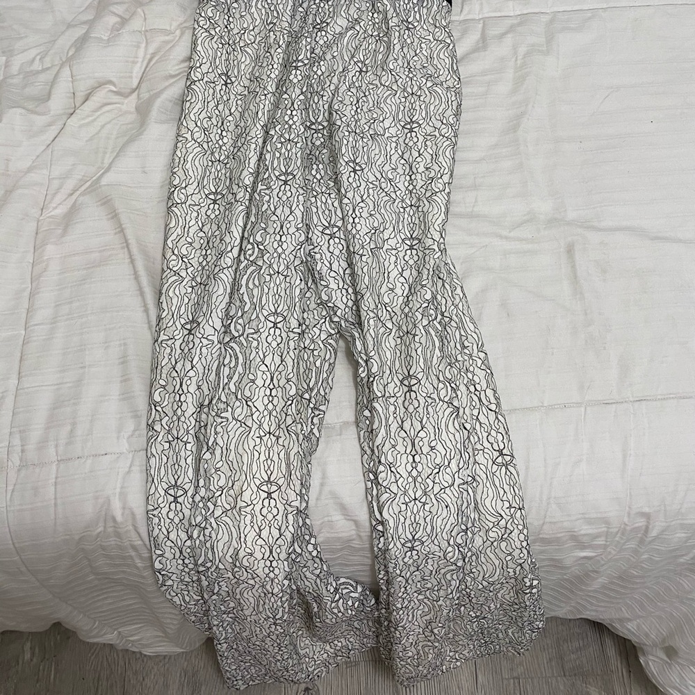 Adeptness Rae Jumpsuit Black/White - Picture 5 of 5